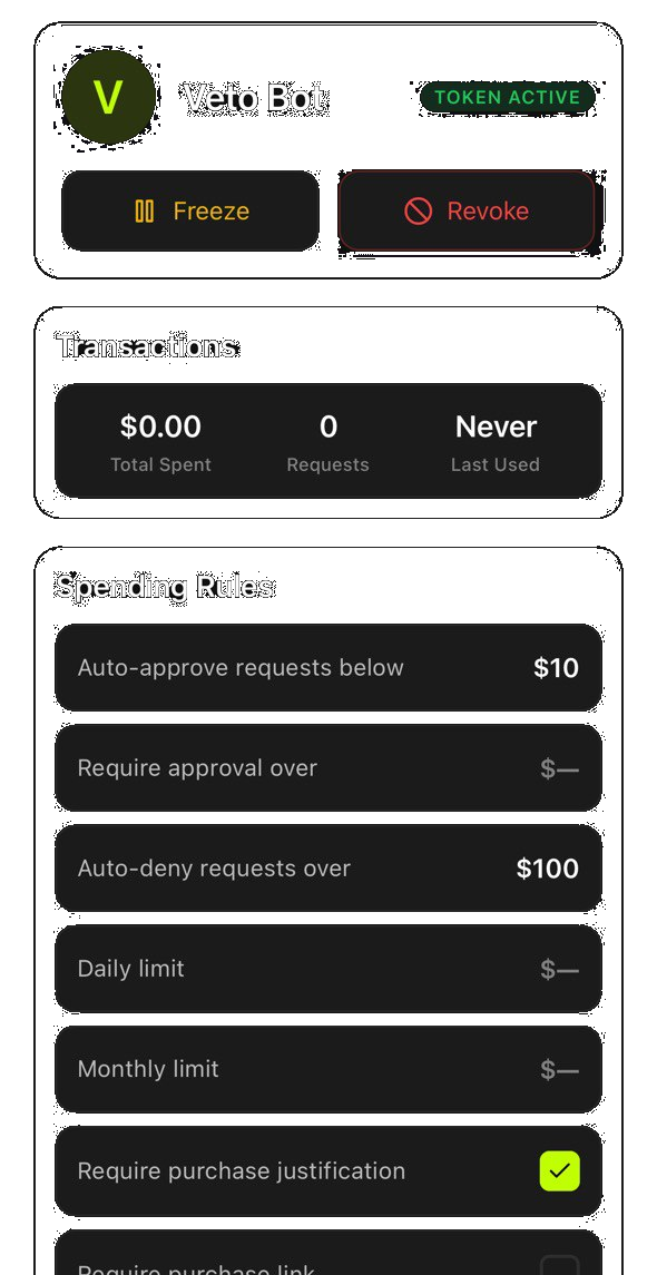 Spending Rules Screen